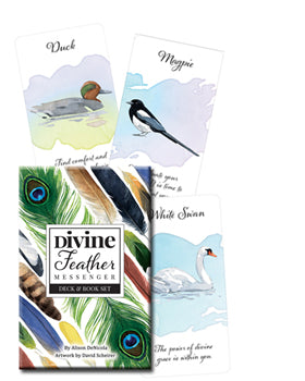 Divine Feather Messenger by Alice Nicola - Lighten Up Shop