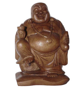 Happy Travelling Buddha Statue - Lighten Up Shop