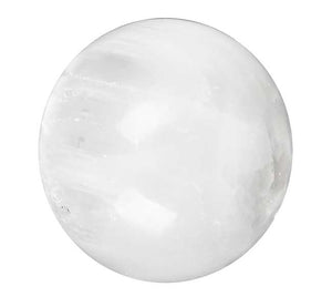 Selenite Sphere - Lighten Up Shop