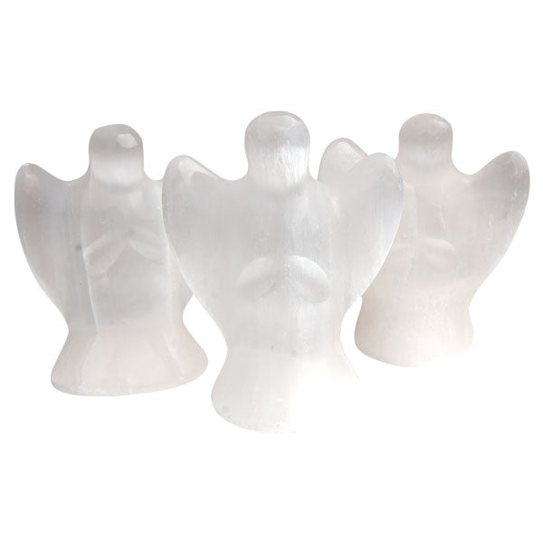 Selenite Angel - Lighten Up Shop