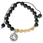 Citrine Solar Plexus Chakra Bracelet - Lighten Up Shop