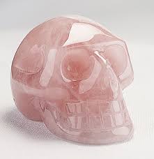 Rose Quartz Skull $75 - Lighten Up Shop