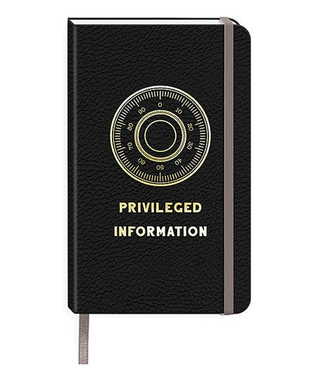 Privileged Information Journal - Small - Lighten Up Shop