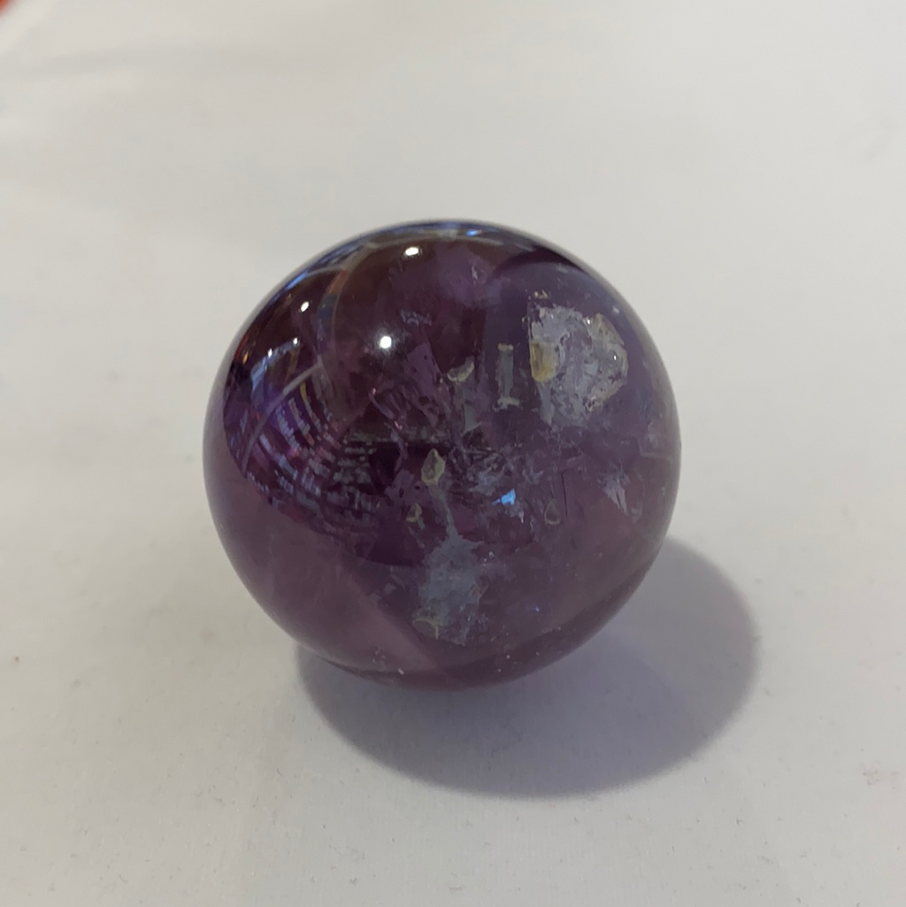 Amethyst Sphere 1.5” $50 - Lighten Up Shop