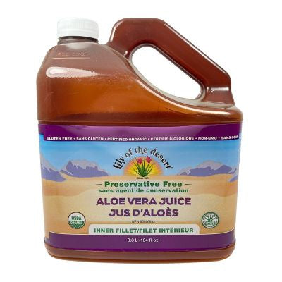 Lily of the Desert Preservative Free Aloe Vera Juice Inner Fillet 3.8L - Lighten Up Shop