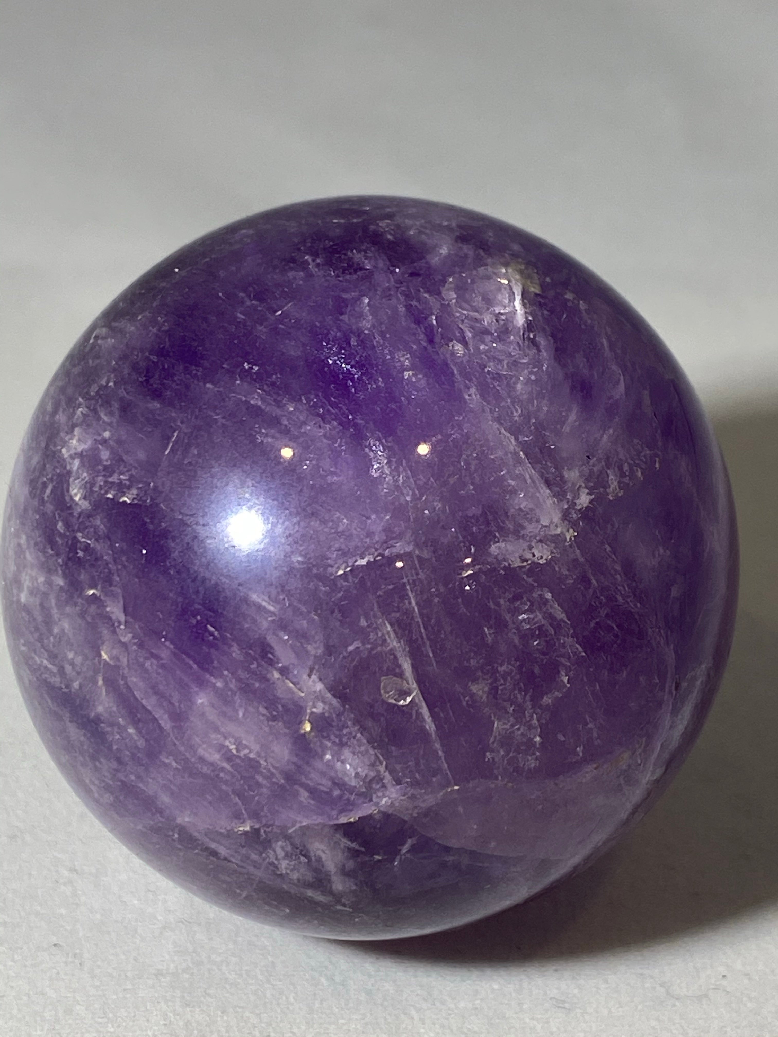 Amethyst Sphere 2” - Lighten Up Shop