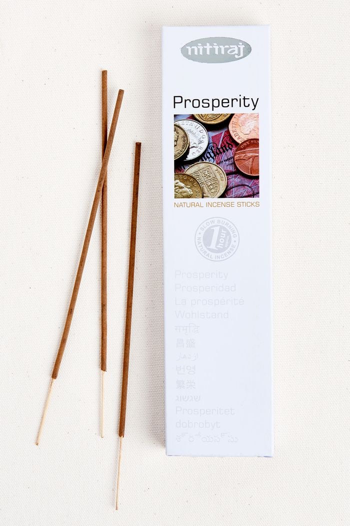 Nitiraj Incense Prosperity - Lighten Up Shop