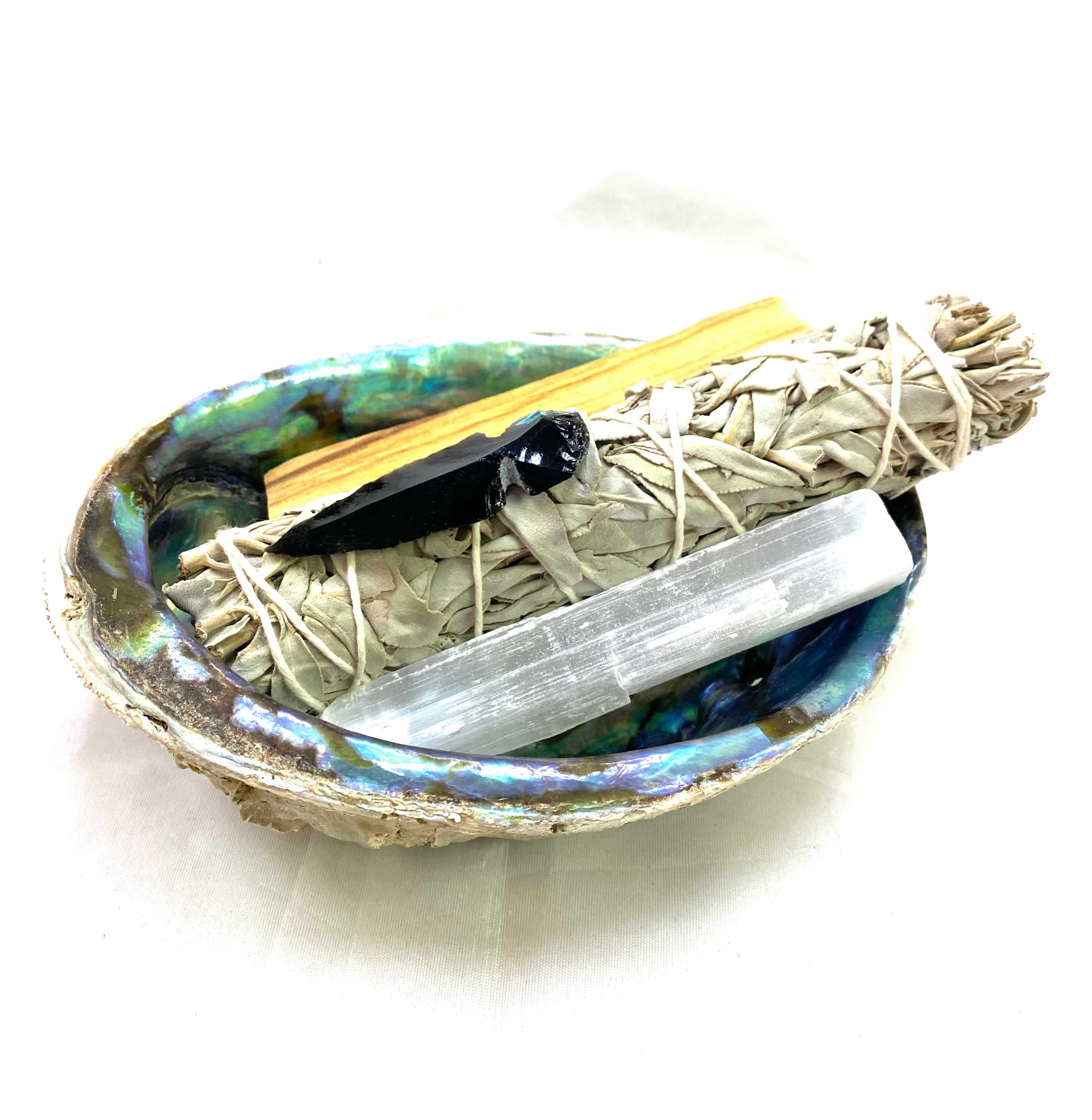 Energy Clearing Set - Abalone - Lighten Up Shop