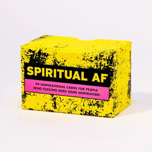 Spiritual AF Deck (Yellow) - Lighten Up Shop